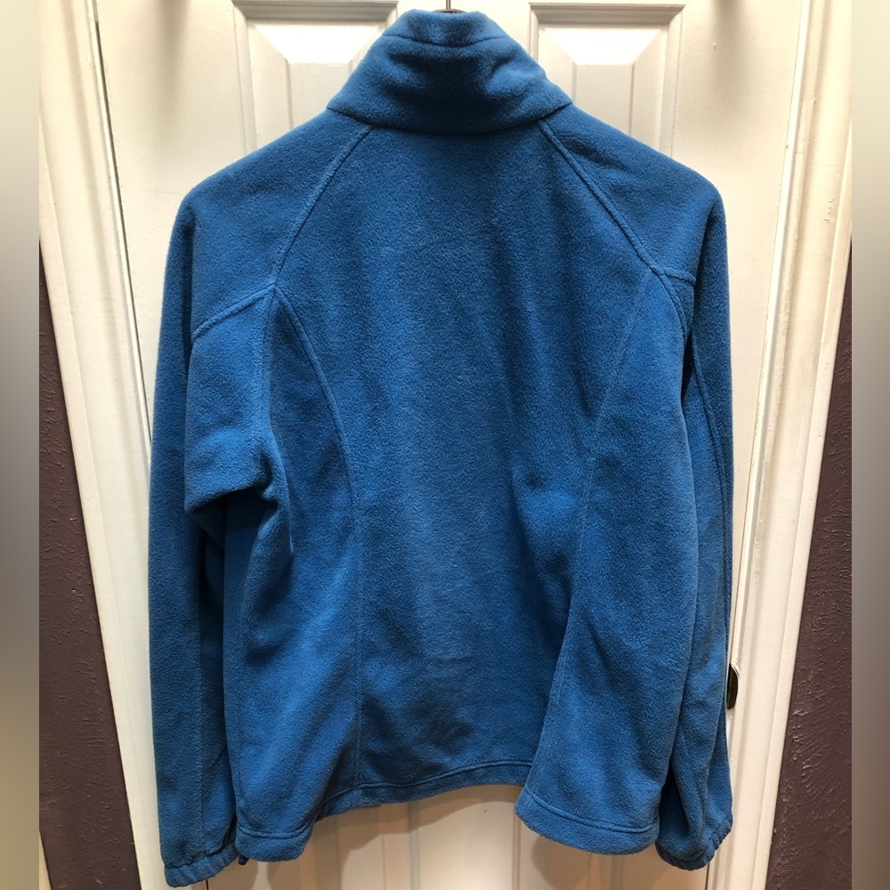 NWOT Columbia Blue Fleece Jacket - Picture 9 of 9